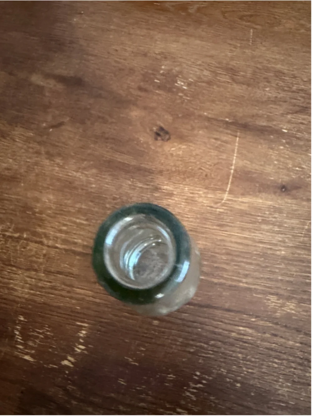 Vintage Embossed Pepsi-Cola Clear Glass Soda Bottle Textured Swirl Design Collec